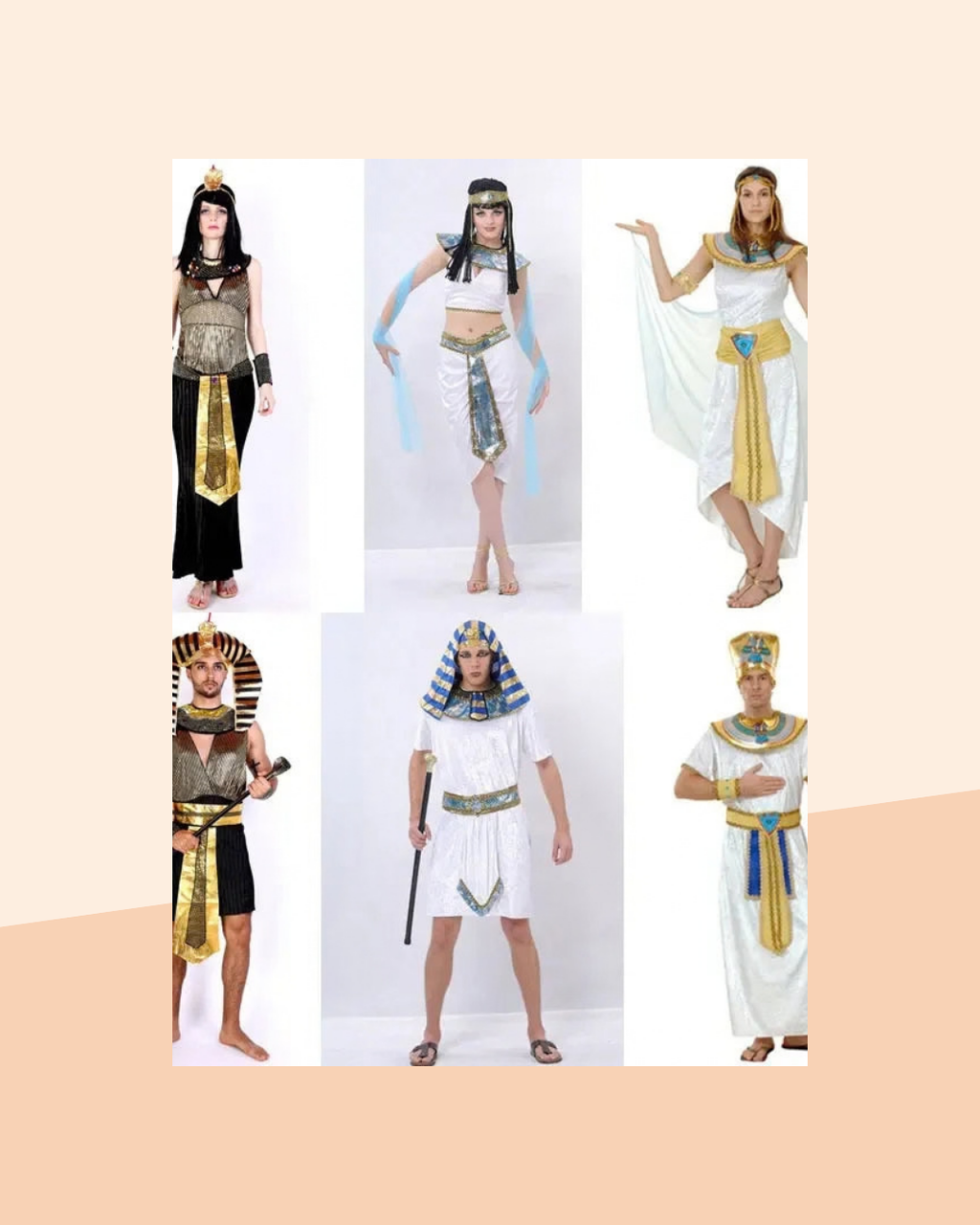 Déguisement Egypte Antique Famille - photo premium