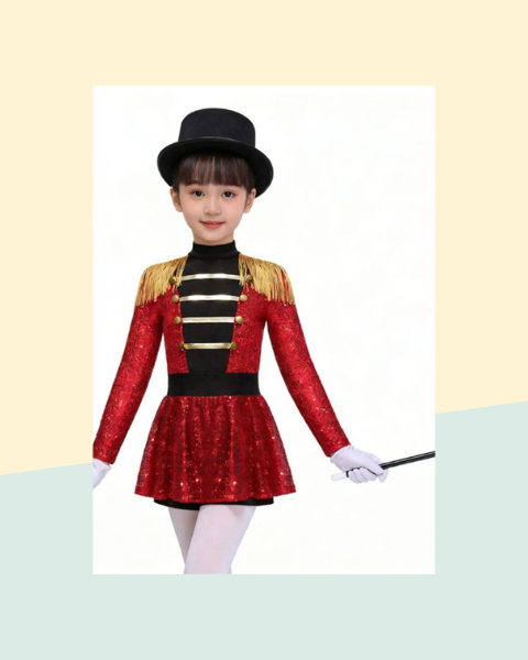 Déguisement Monsieur Loyal Fille - photo premium Panoplia