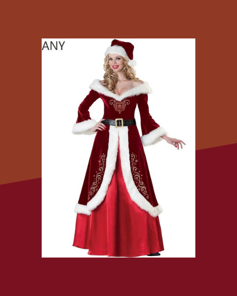 Robe Rouge Mère Noël Sexy – photo premium Panoplia