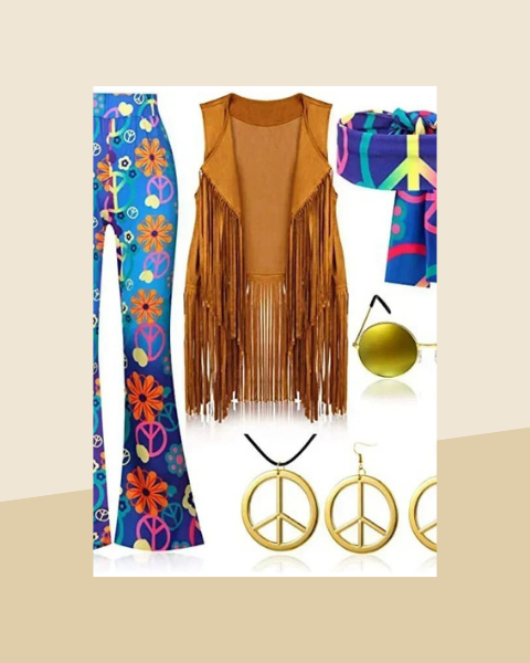 Gilet Hippie à Franges Femme - photo premium Panoplia