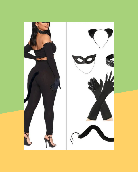 Kit Chat Noir – Gants et Accessoires - photo premium Panoplia