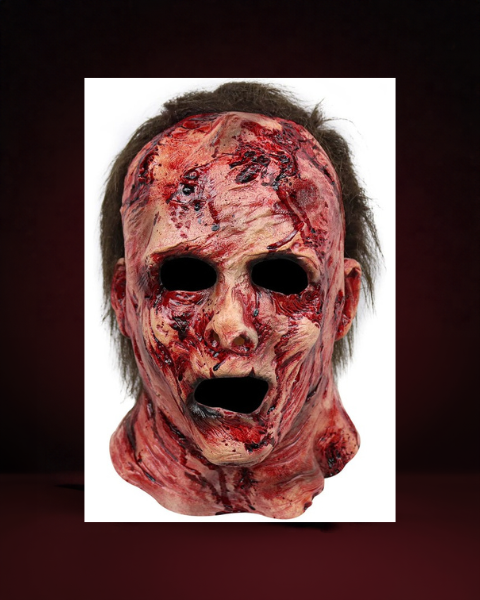 Masque Clown Effrayant en Silicone - photo premium Panoplia