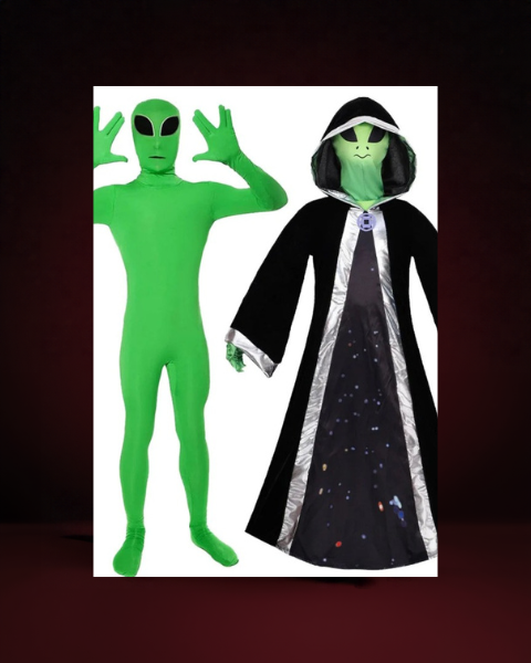 Kit Duo Déguisement Extraterrestres Couple - photo premium Panoplia