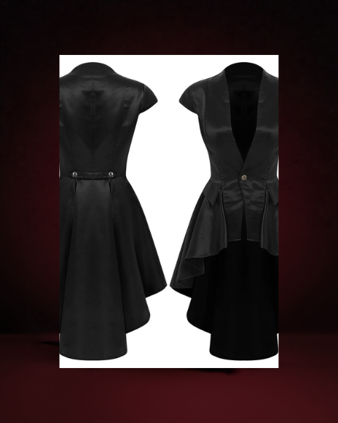 Veste Vampire Victorienne Steampunk Femme - photo premium Panoplia