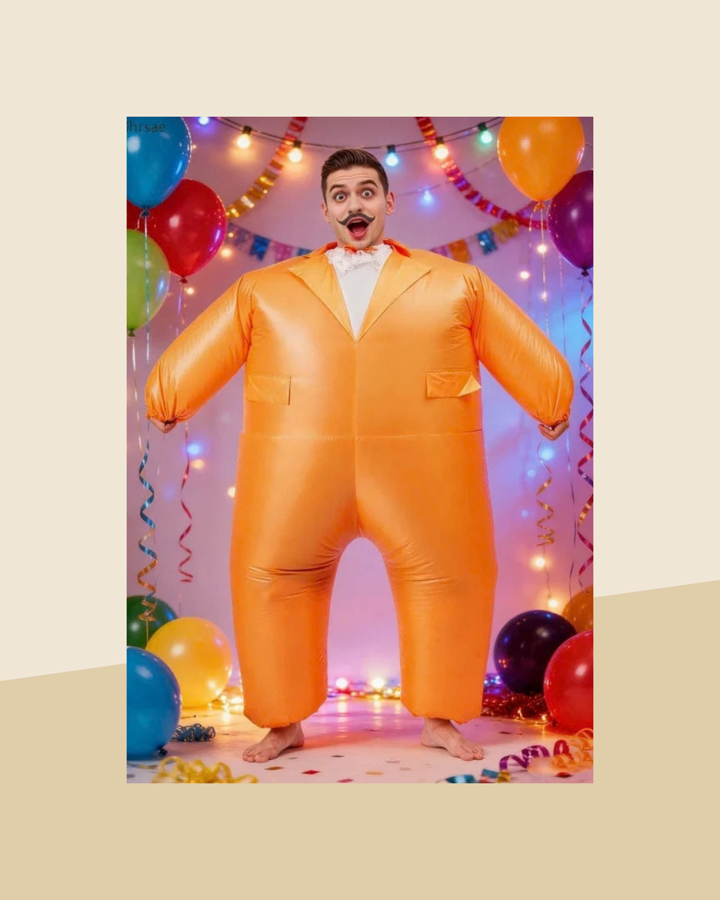 Déguisement Gonflable Homme Rondouillard - photo premium