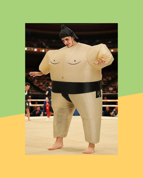 Déguisement Gonflable Sumo Adulte - photo premium Panoplia