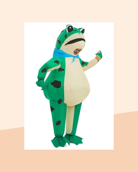 Déguisement Gonflable Grenouille Adulte - photo premium Panoplia
