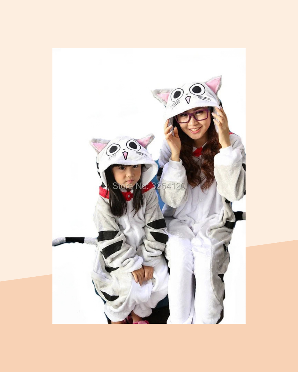 Kigurumi chat fromage adulte pyjama polaire - photo premium Panoplia