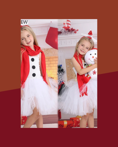 Robe Tutu Bonhomme de Neige Femme - photo premium Panoplia