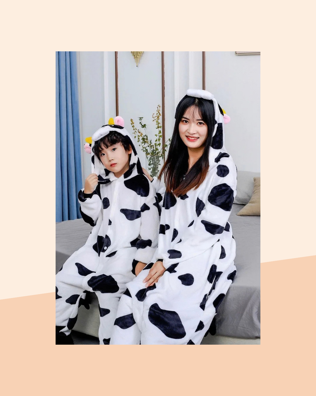 Combinaison Vache Famille - photo premium Panoplia