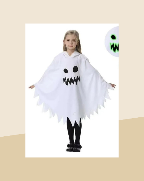 Cape Fantôme Phosphorescente à Capuche - photo premium Panoplia