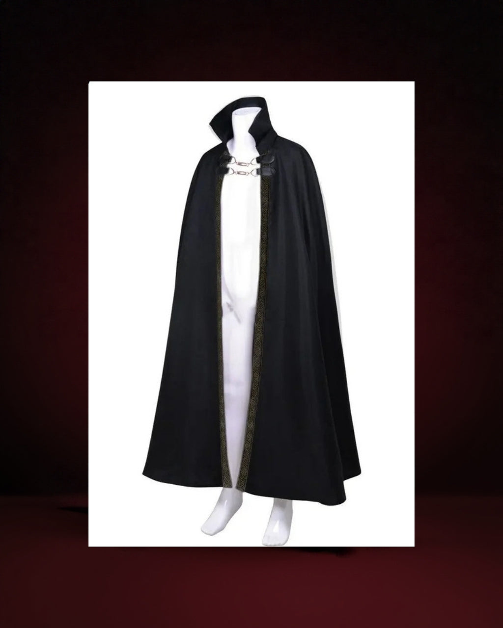 Cape Vampire Gothique à Chaîne Métal – photo premium Panoplia