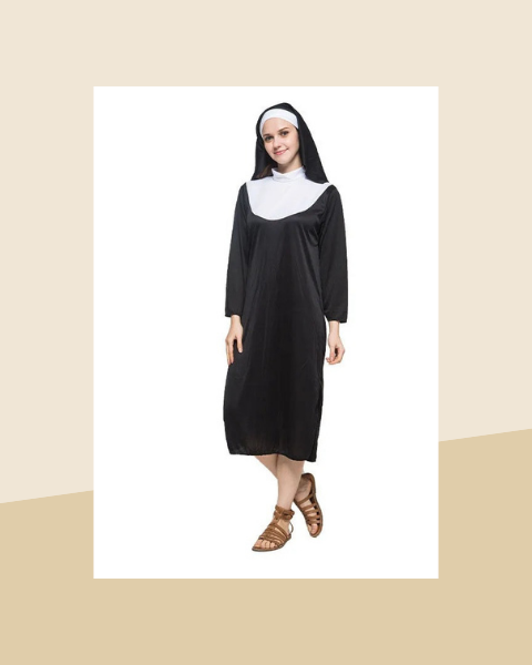 Robe de nonne noire traditionnelle - photo premium Panoplia