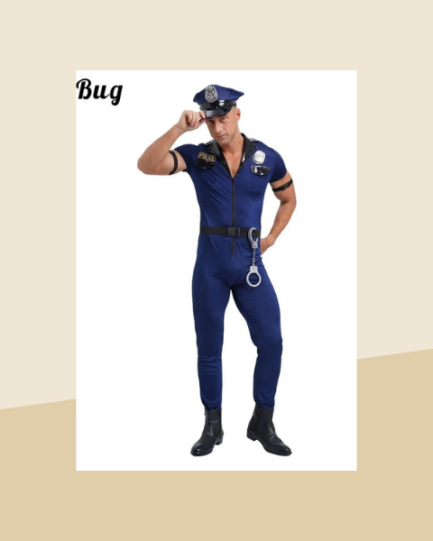Deguisement Policier Realiste Homme - photo premium Panoplia