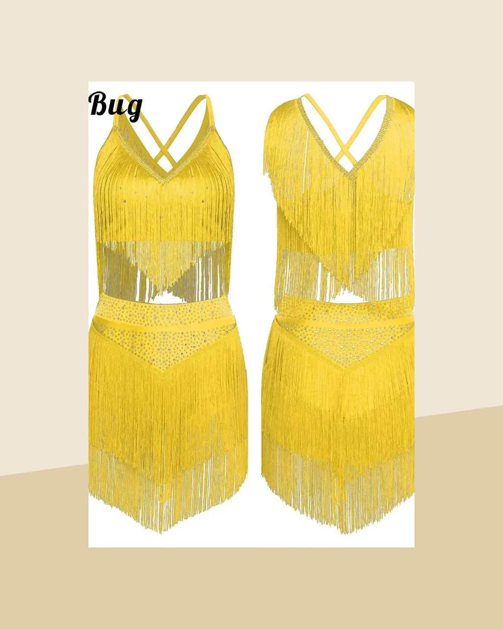 Costume de Danse Samba Latine Femme - visuel premium