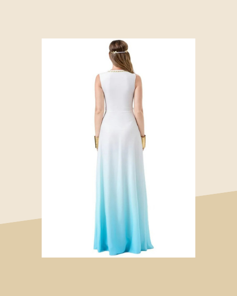Robe Longue de Déesse Grecque Sexy - photo premium Panoplia