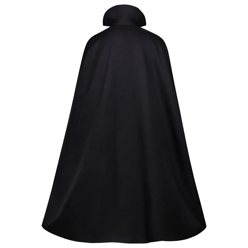Cape de Vampire Baron – Col Montant, Rouge et Or – vue 5