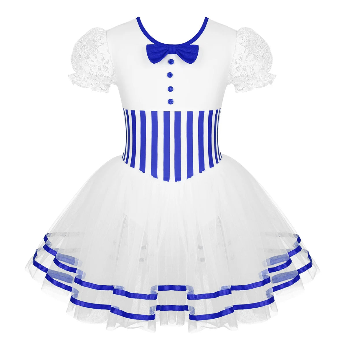Robe Tutu Mère Noël Sucre d'Orge Fille – vue 12