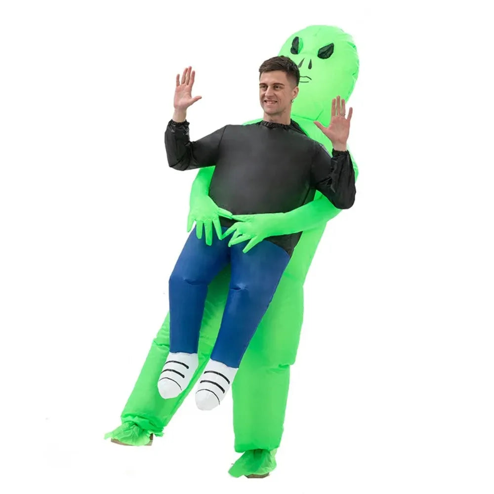 Déguisement Alien Gonflable pour Adulte – vue 2