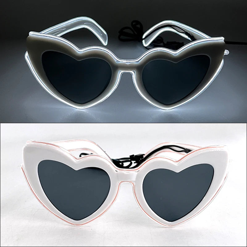 Lunettes Néon LED Lumineuses – vue 39