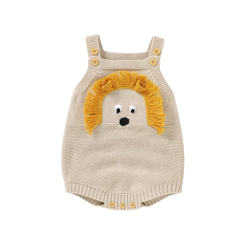 Body Bébé Lion en Coton Tricoté – 0 à 18 Mois – vue 2