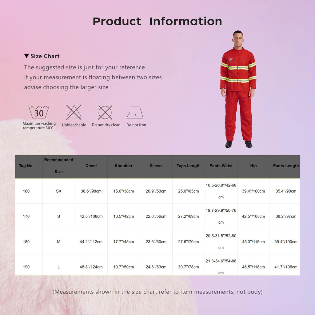 Déguisement Capitaine Pompier Homme – Tenue de Travail – vue 6