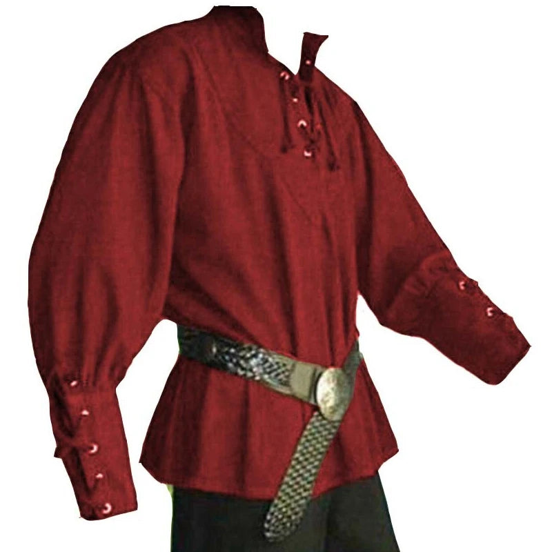 Chemise de Pirate Médiévale Homme – vue 5