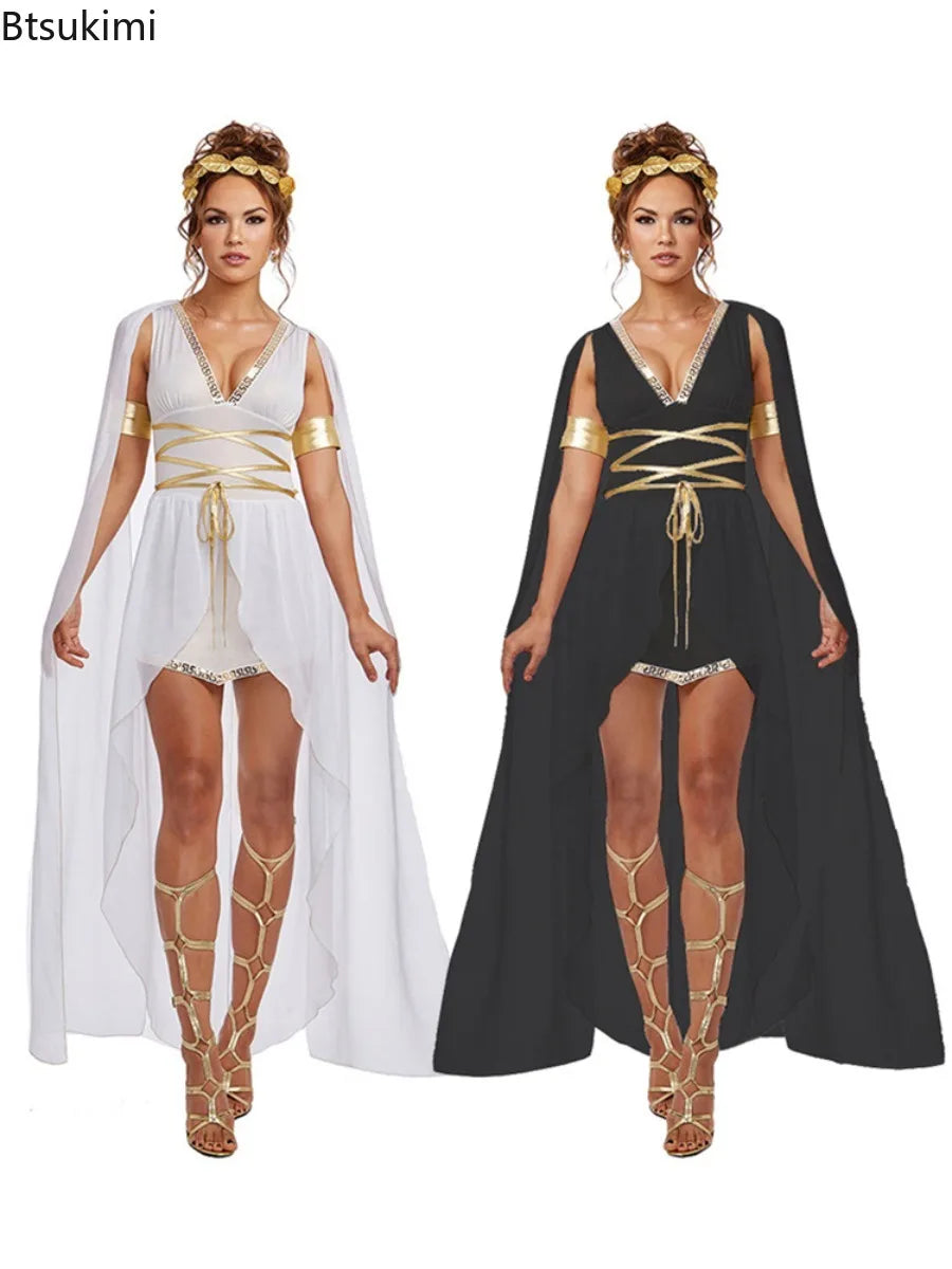 Robe Cléopâtre Athéna – Déguisement Déesse Antique