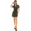 Déguisement Pilote Militaire Sexy Femme