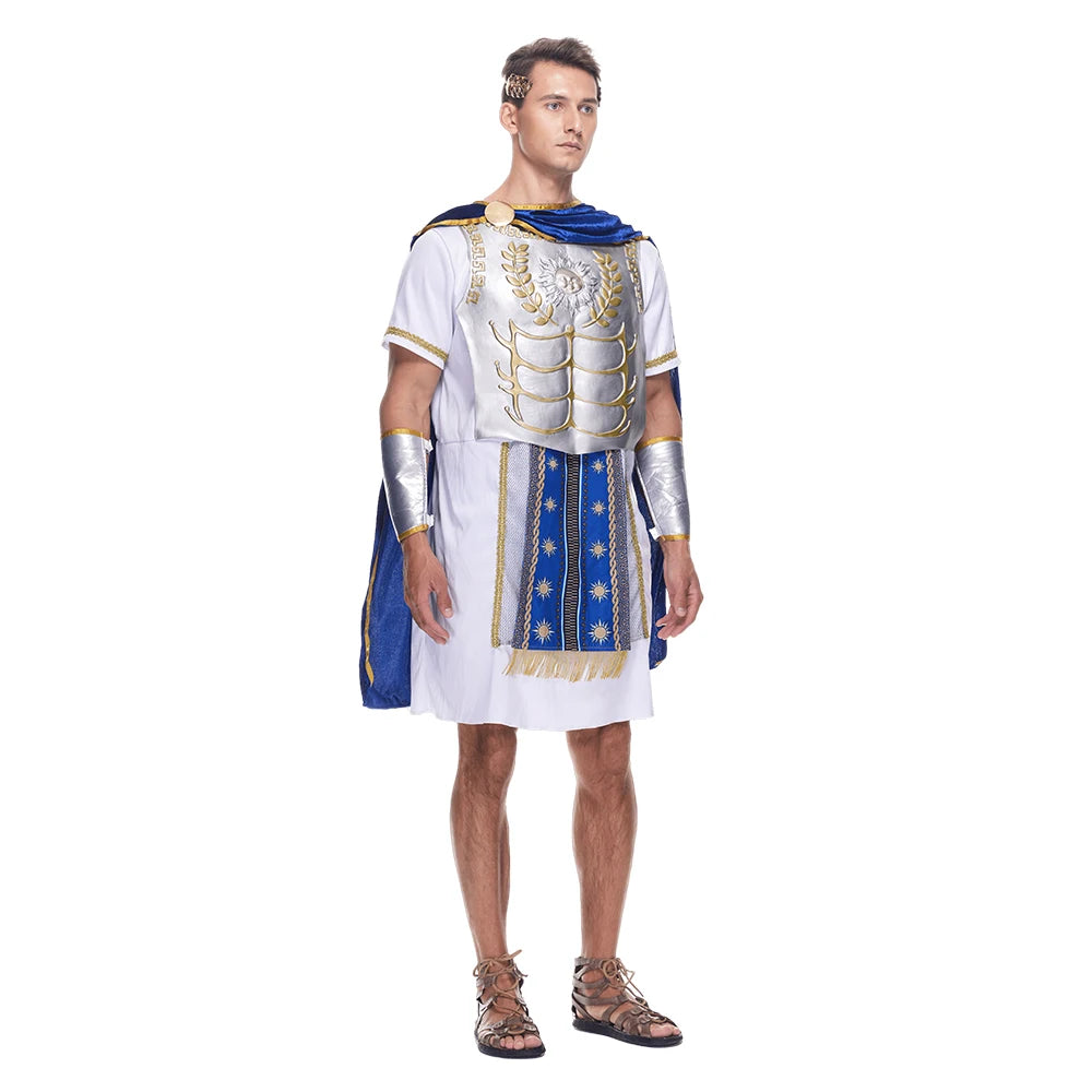 Costume d'Empereur Romain Gladiateur Homme – vue 3