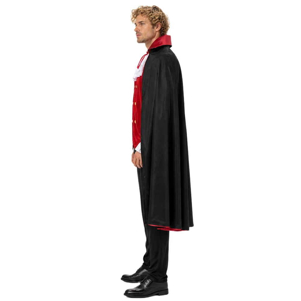 Costume Vampire Gentleman Homme – Ensemble avec Cape – vue 3