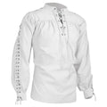 Chemise Pirate Viking à Col Volanté Homme – vue 5