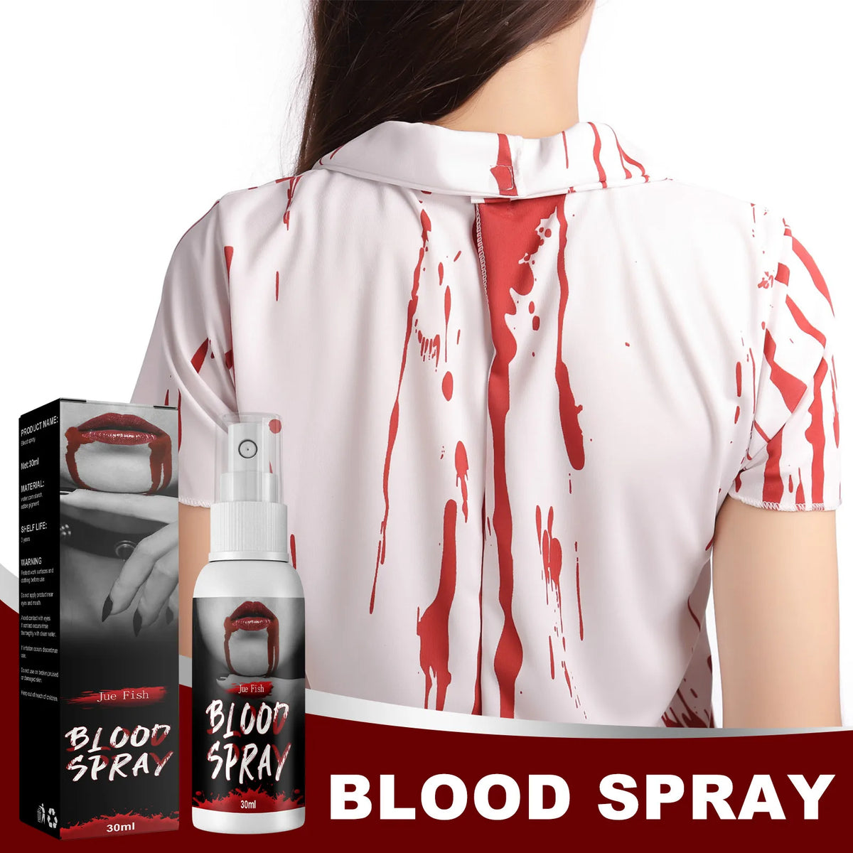 Spray Faux Sang 30 ml – Maquillage Halloween – vue 3