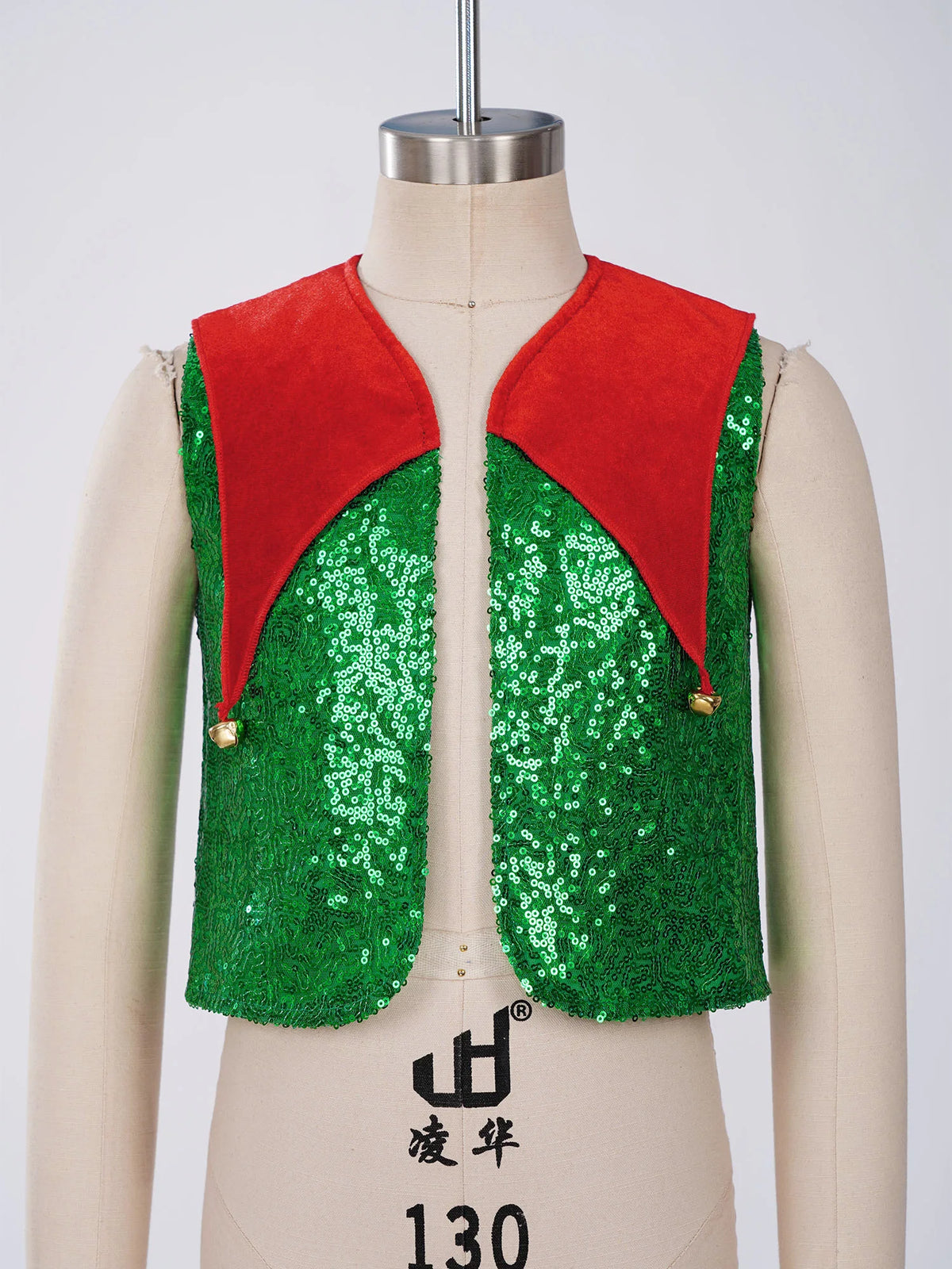 Gilet de Lutin à Sequins Enfant – vue 3