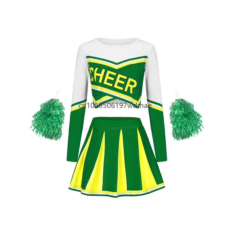 Tenue de Pom-Pom Girl Fille à Manches Longues – vue 6