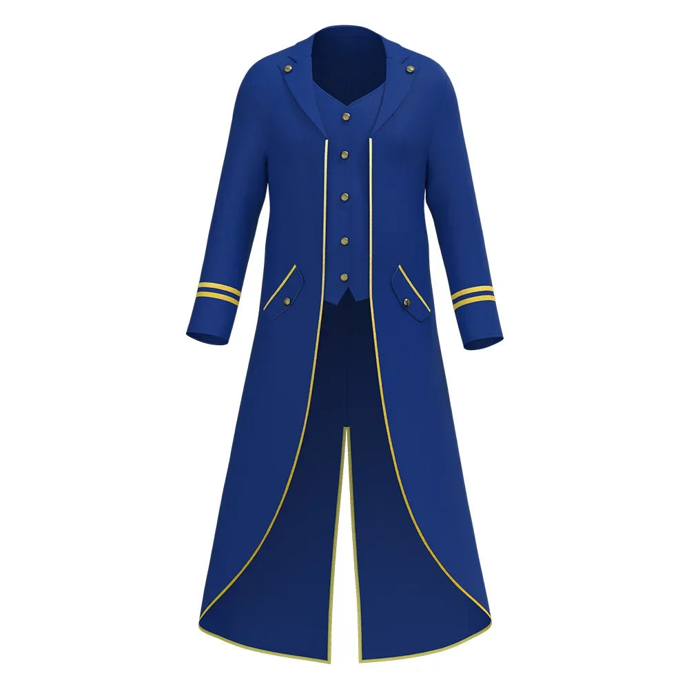 Veste Queue-de-Pie Steampunk Gothique Homme – vue 7