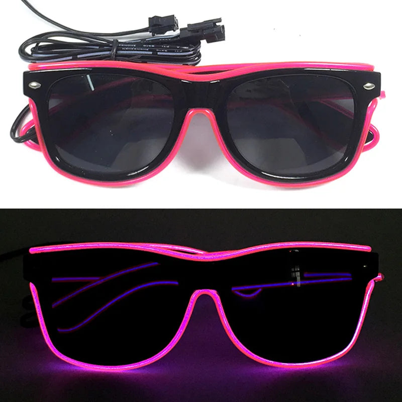 Lunettes LED Néon de Soirée – vue 14