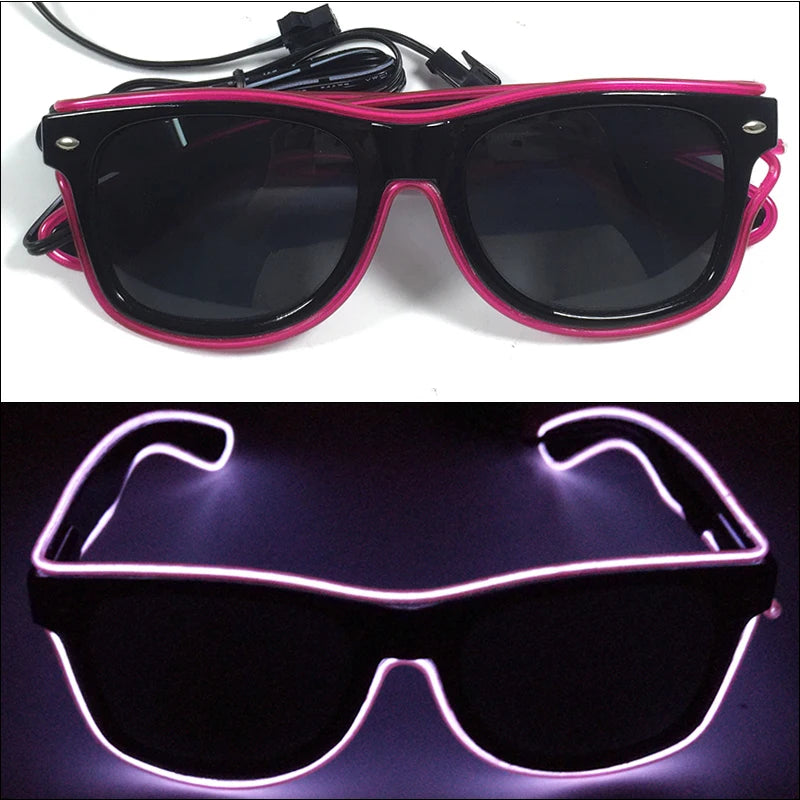 Lunettes Néon LED Lumineuses – vue 30