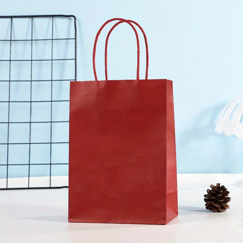Sacs Cadeaux Anniversaire Kraft Réutilisables – vue 4