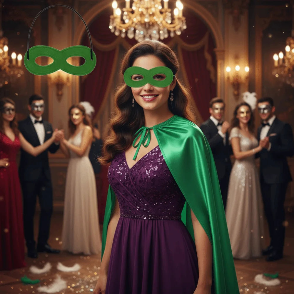 Cape de Super-Héros avec Masque – Lot de 2 – vue 2