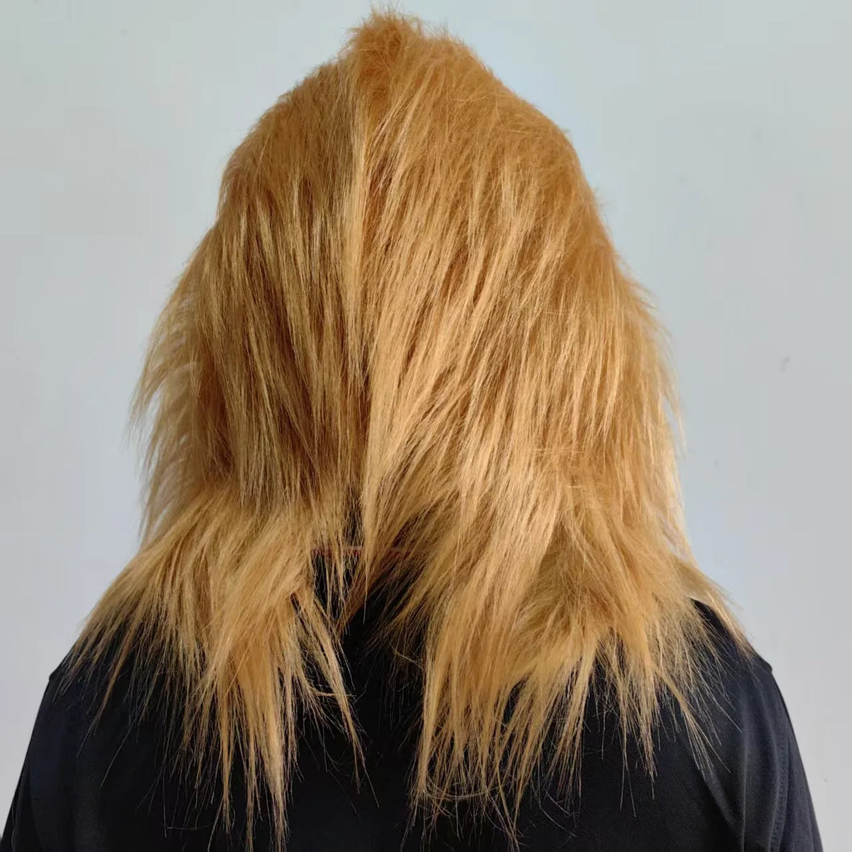Masque Lion Blanc en Latex Deluxe – vue 4