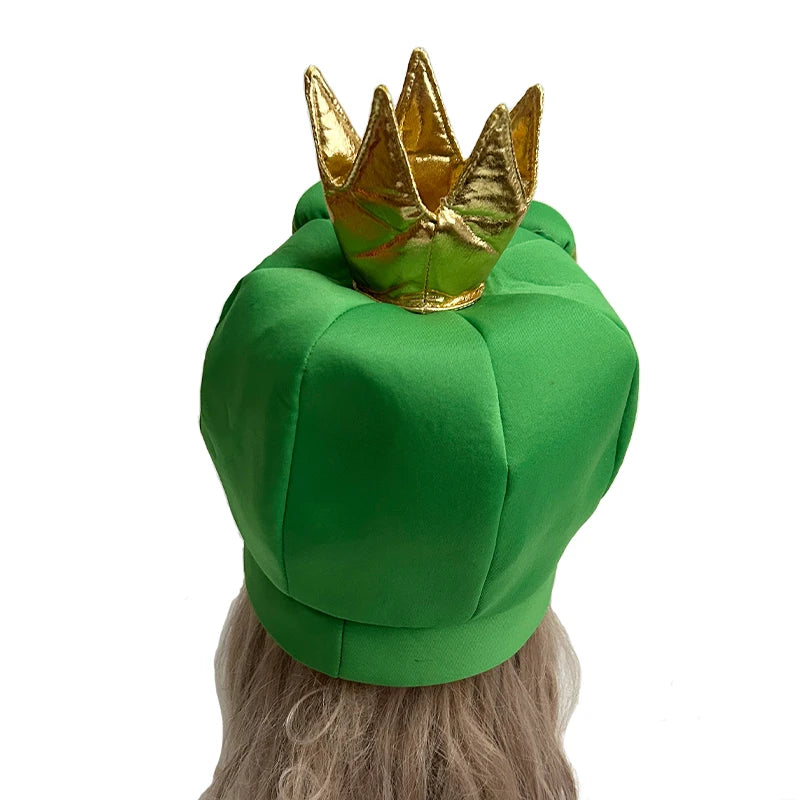 Chapeau Grenouille Prince avec Couronne – vue 4