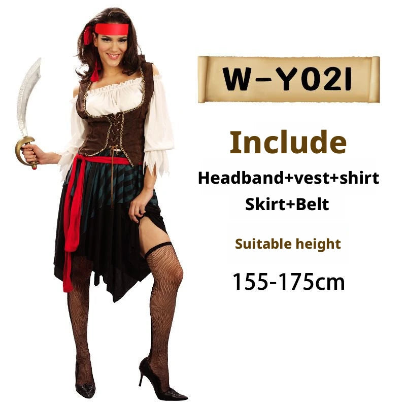 Kit Duo Déguisement Pirates Couple – vue 7