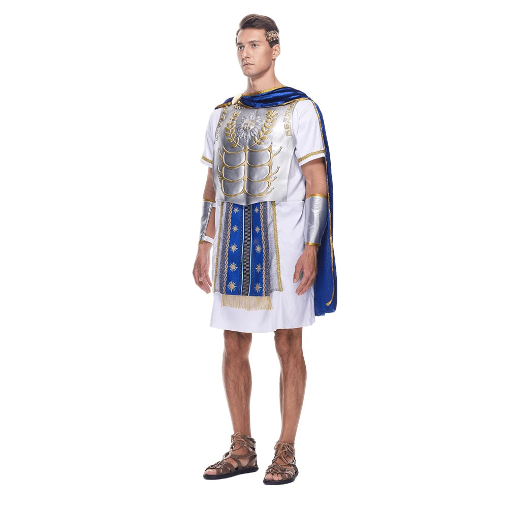 Costume d'Empereur Romain Gladiateur Homme – vue 2
