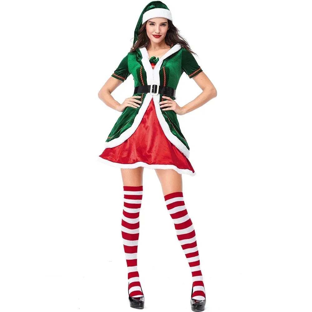 Combinaison de Lutin en Velours Famille – vue 9
