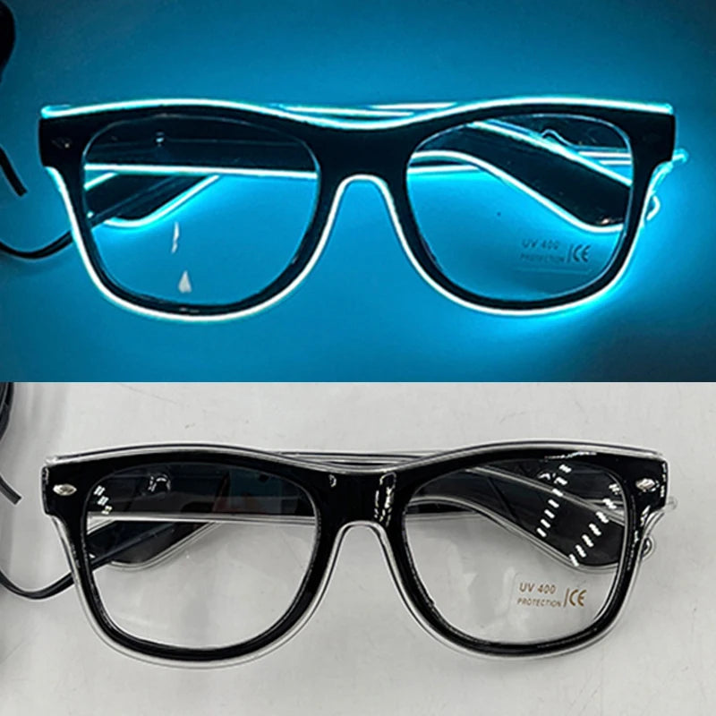 Lunettes Néon LED Lumineuses – vue 38