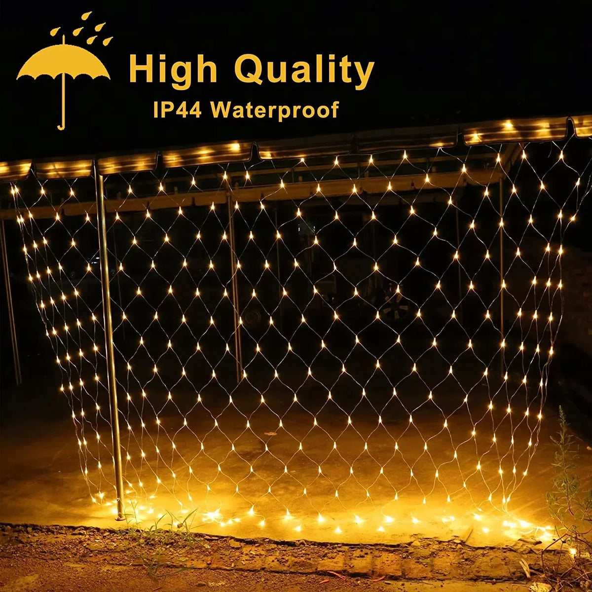 Guirlande lumineuse LED étanche extérieur Noël – vue 3