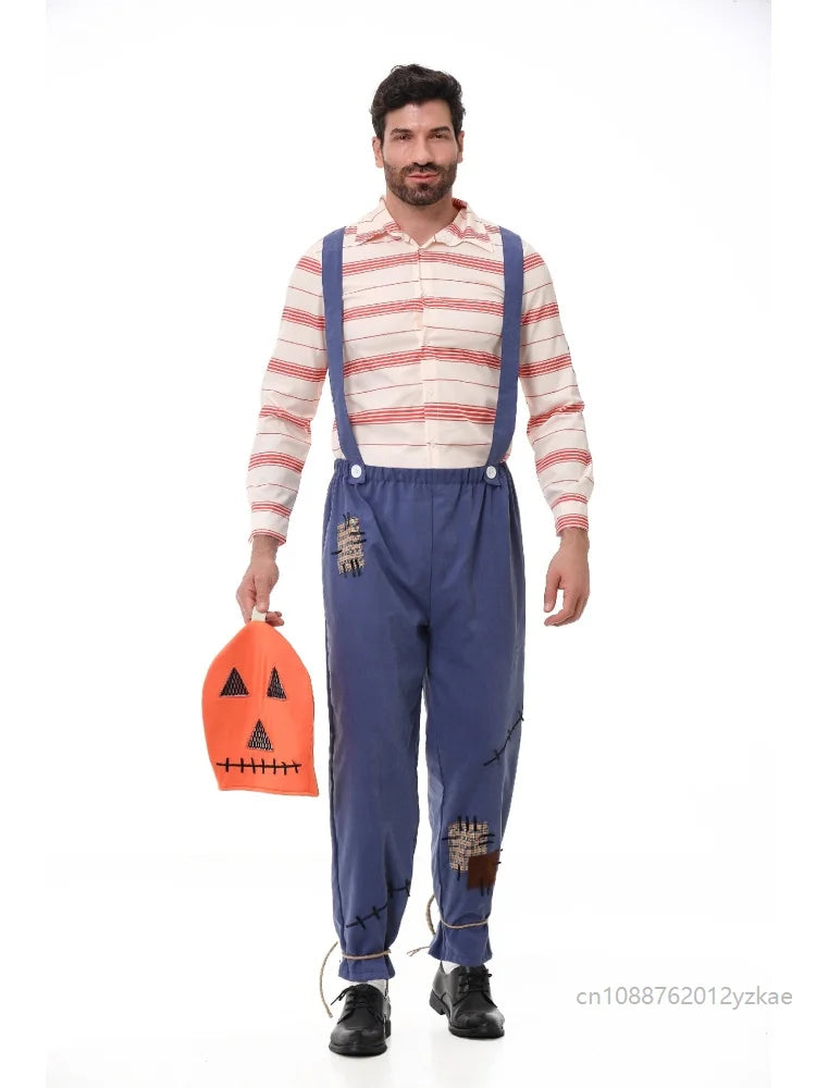 Costume Famille Épouvantail Citrouille – vue 5