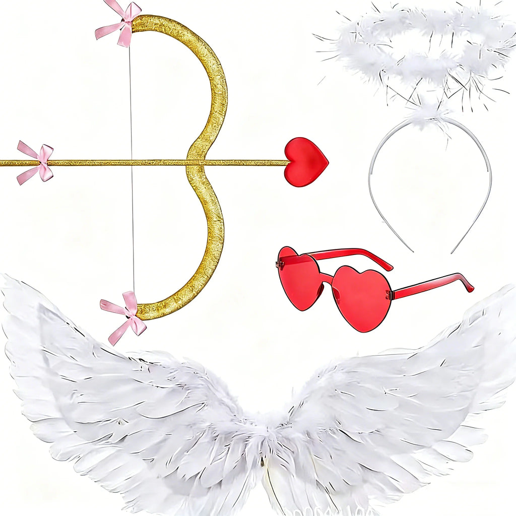 Set Ailes de Cupidon et Arc – vue 7