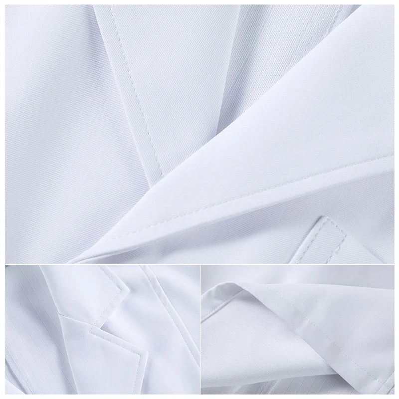 Blouse d'Infirmière Blanche Femme – vue 5